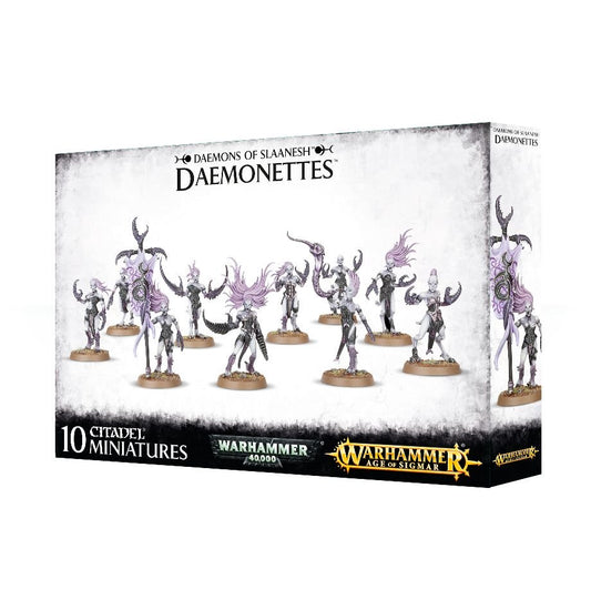 AOS DAEMONS OF SLAANESH DAEMONETTES