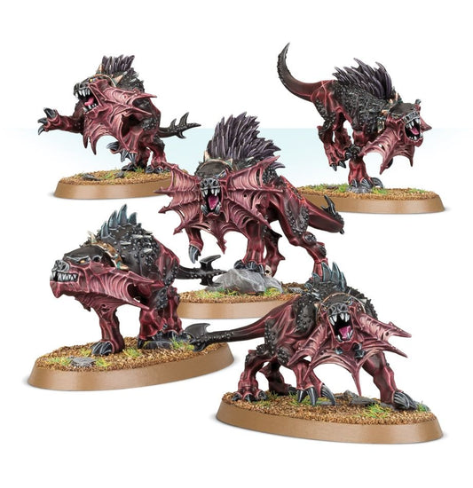 AOS DAEMONS OF KHORNE FLESH HOUNDS