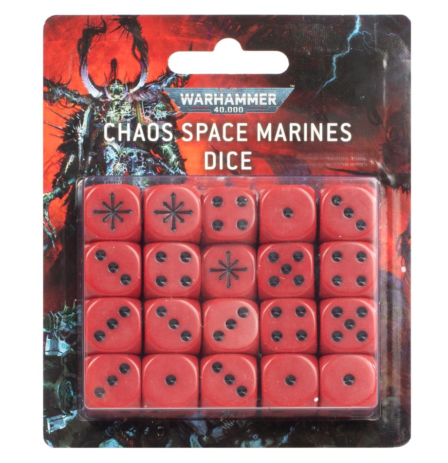 Chaos Space Marines Dice 9th