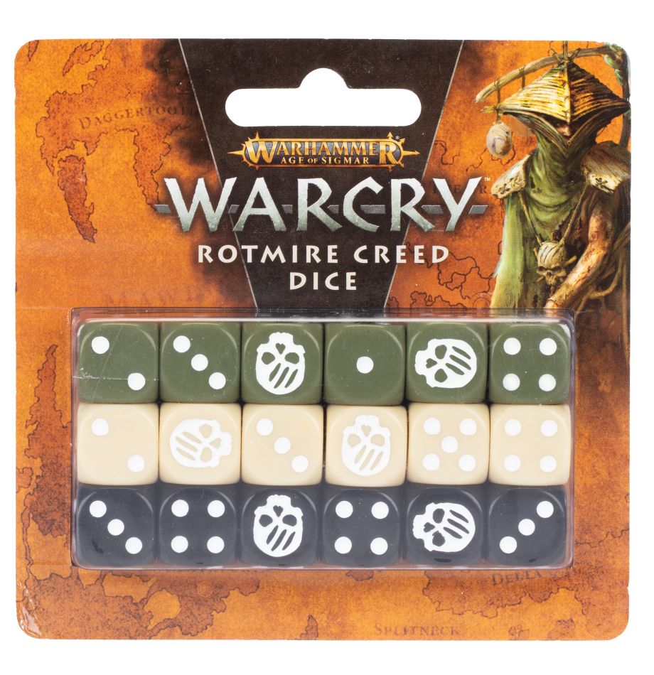 WARCRY: Rotmire Creed Dice Set