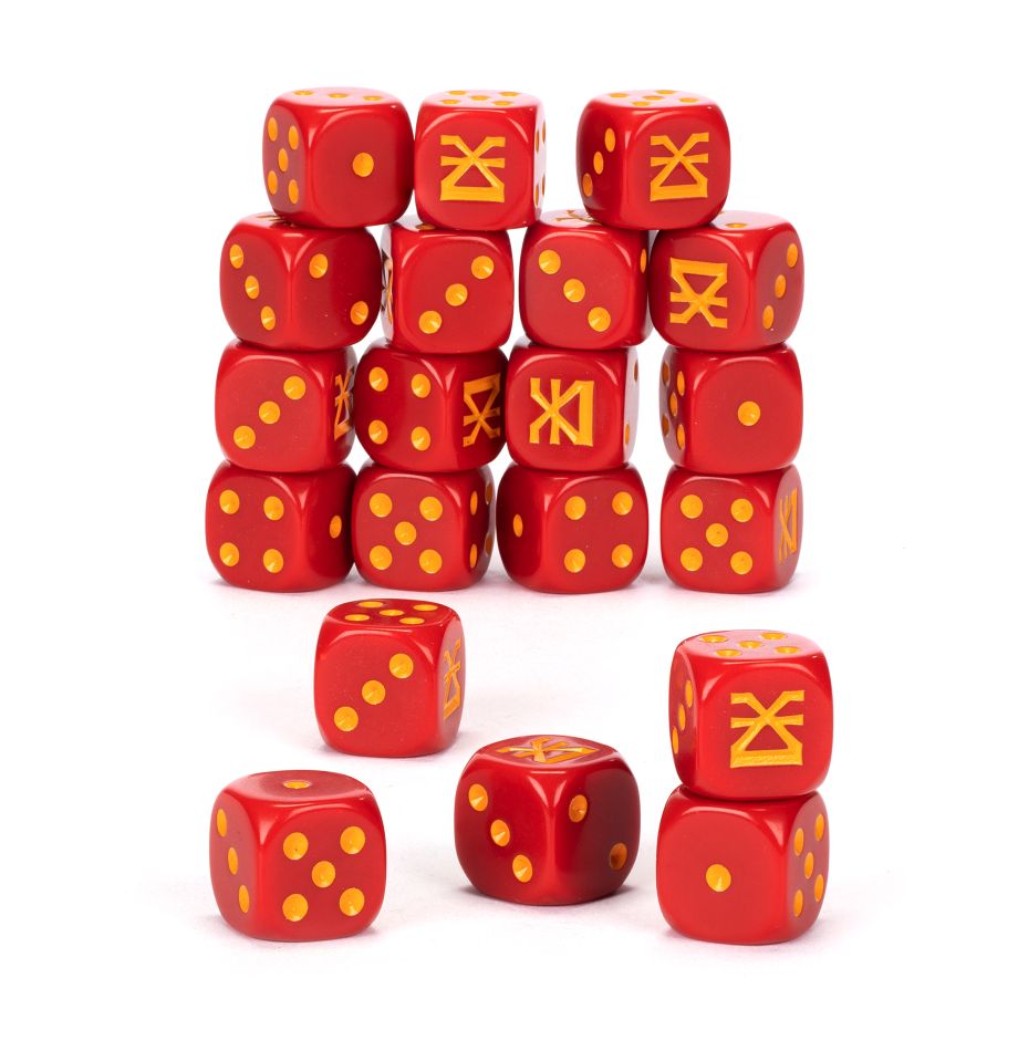 AGE OF SIGMAR: BLADES OF KHORNE DICE SET