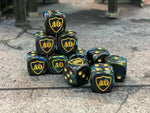 Alliance Open: Blue/Gold Dices x10