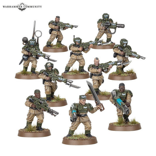 ASTRA MILITARUM CADIAN SHOCK TROOPS (old ver.)