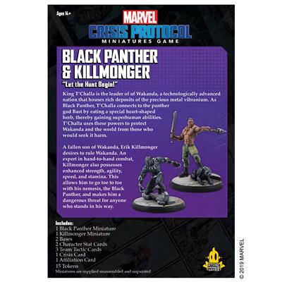 MARVEL CRISIS PROTOCOL: BLACK PANTHER AND KILLMONGER