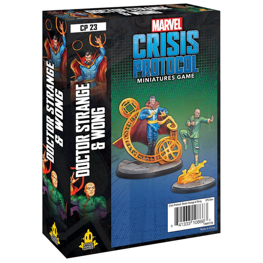 MARVEL CRISIS PROTOCOL: DR. STRANGE AND WONG CHARACTER PACK