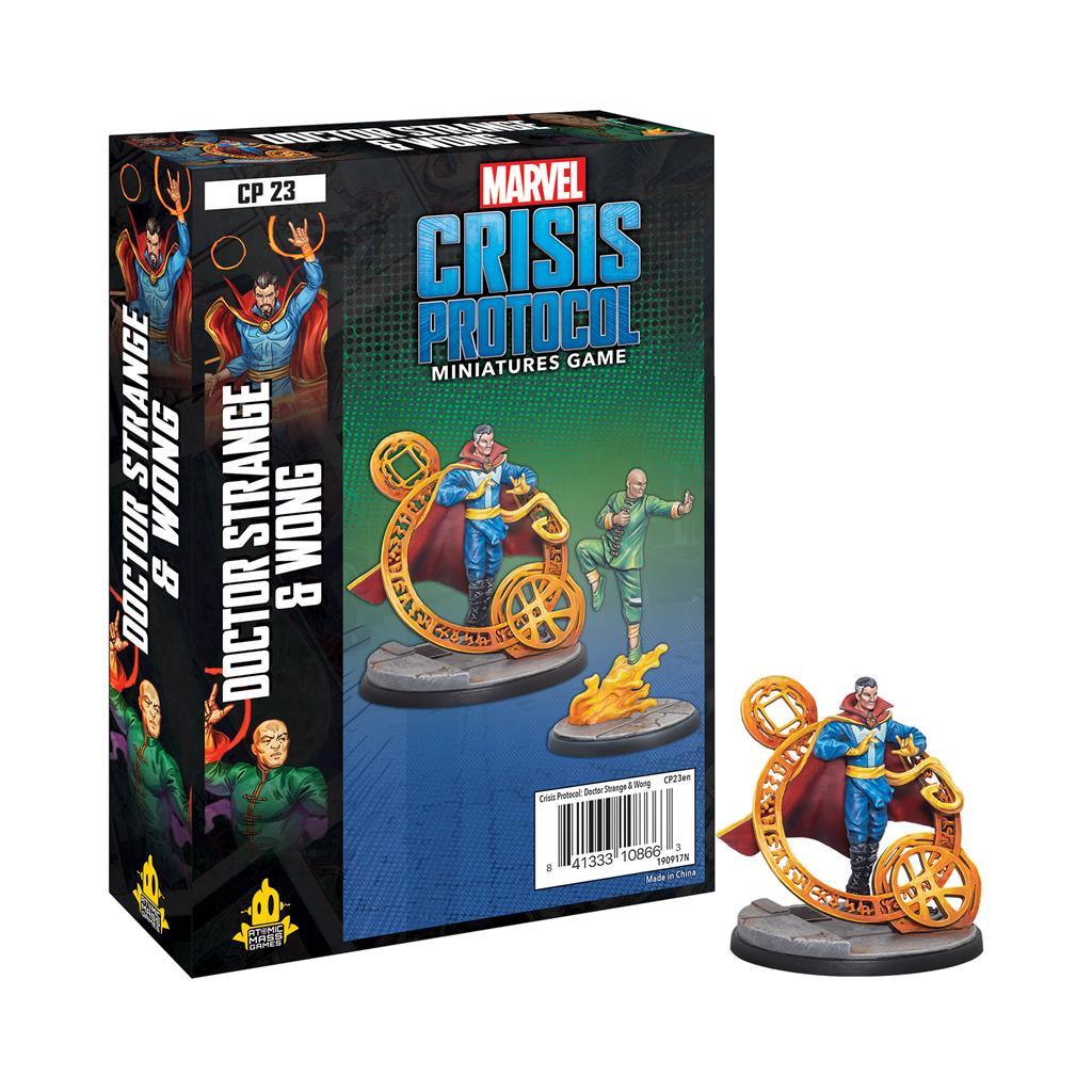 MARVEL CRISIS PROTOCOL: DR. STRANGE AND WONG CHARACTER PACK