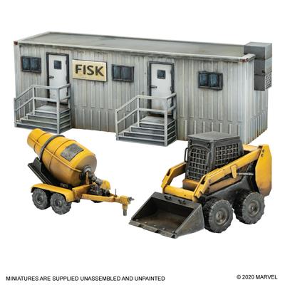 MARVEL CRISIS PROTOCOL: NYC CONSTRUCTION SITE TERRAIN PACK