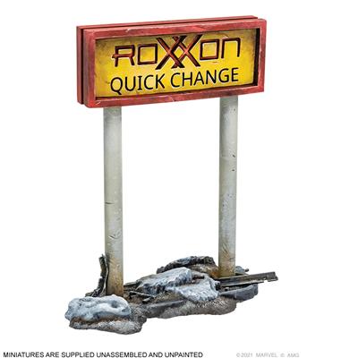 MARVEL CRISIS PROTOCOL: CRASHED SENTINEL TERRAIN PACK EN