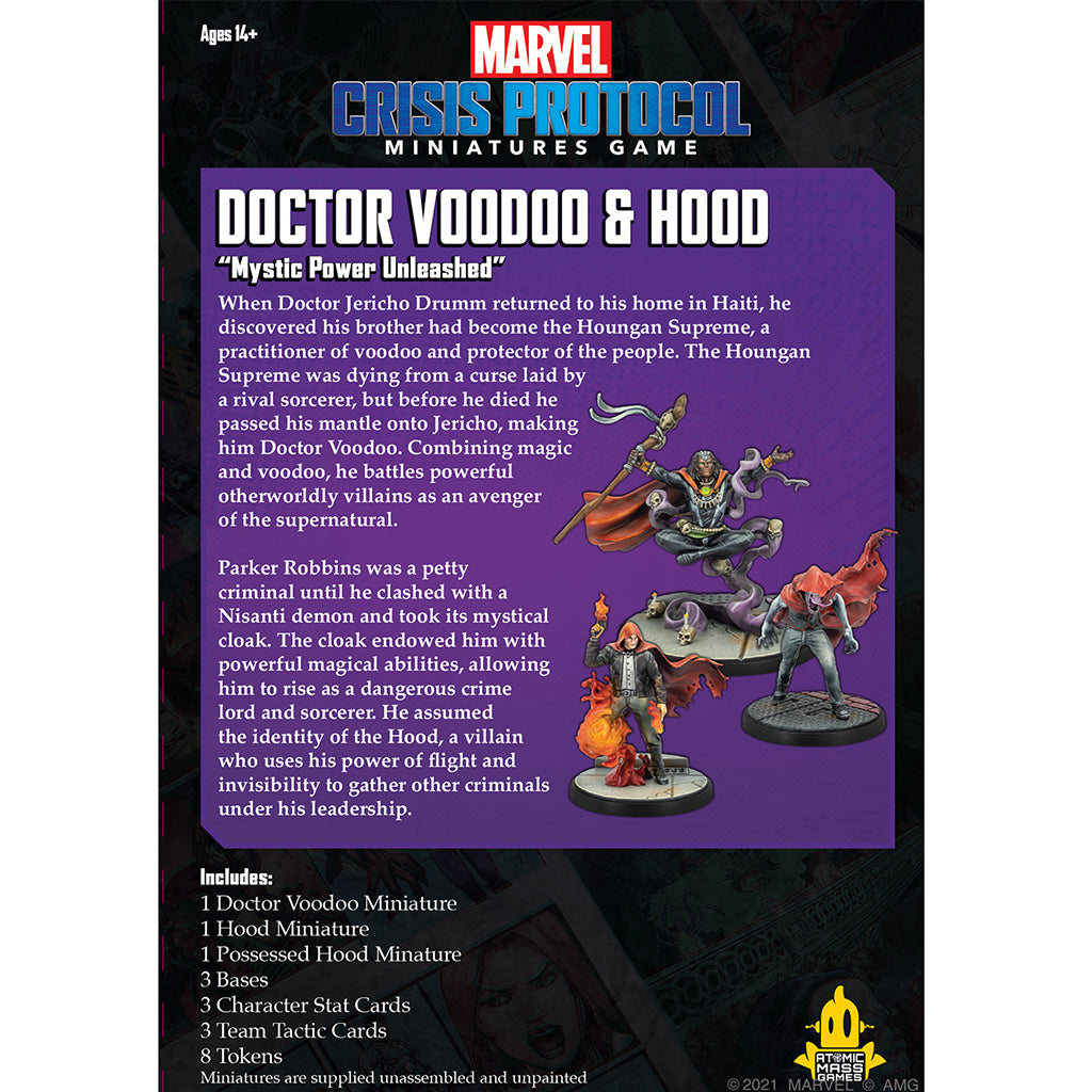 MARVEL CRISIS PROTOCOL: DOCTOR VOODOO & HOOD