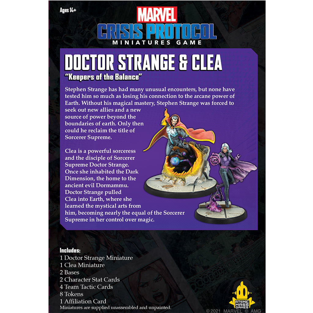 MARVEL CRISIS PROTOCOL: DOCTOR STRANGE & CLEA