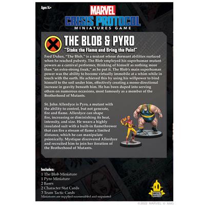 MARVEL CRISIS PROTOCOL: THE BLOB & PYRO