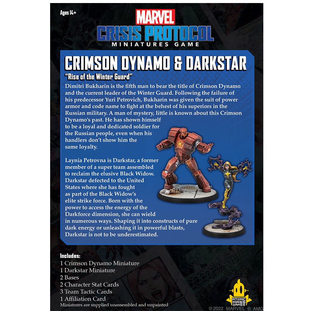 MARVEL CRISIS PROTOCOL: CRIMSON DYNAMD AND DARK STAR