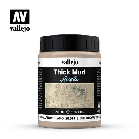 Vallejo - Light Brown Thick Mud (26810) (200ml)