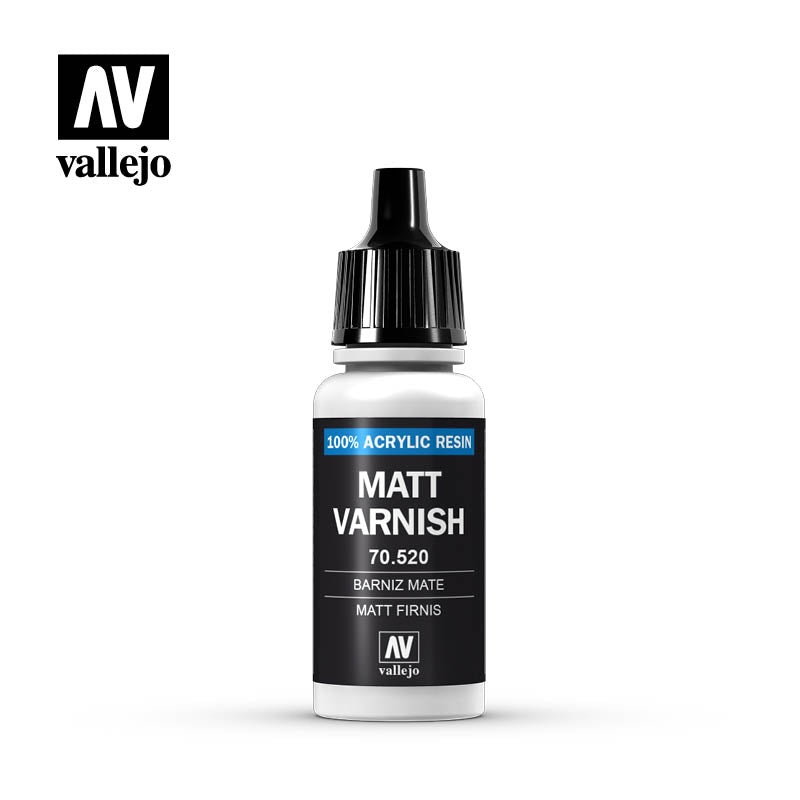 Vallejo - Permanent Mat Varnish ( 70520 ) 17 ml