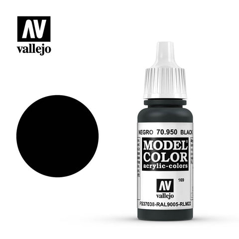 Vallejo -  Black (70950) (17ml)