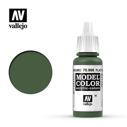 Vallejo - Flat Green ( 70968 ) 17 ml