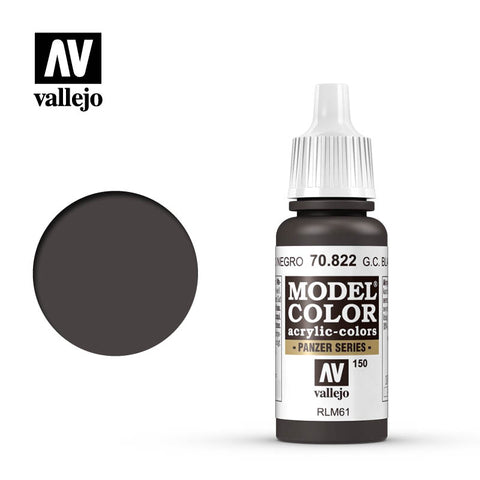 Vallejo - German Cam.Black Brown ( 70822 ) 17 ml