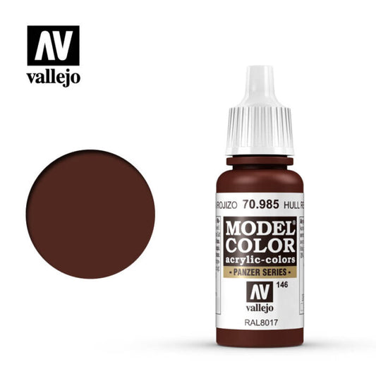 Vallejo - Hull Red ( 70985 ) 17 ml