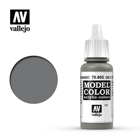 Vallejo -  Oily Steel (70865) (17ml)