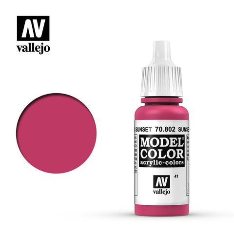 Vallejo - Sunset Red ( 70802 ) 17 ml