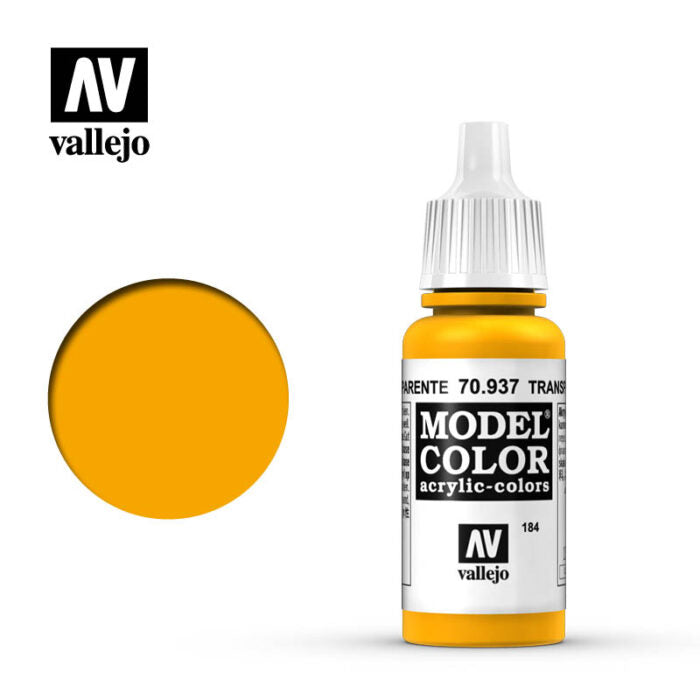 Vallejo - Transparent Yellow ( 70937 ) 17 ml