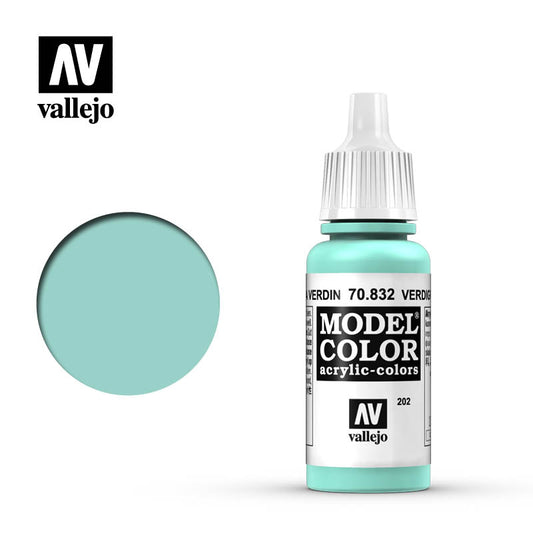 Vallejo - Verdigris Glaze ( 70832 ) 17 ml