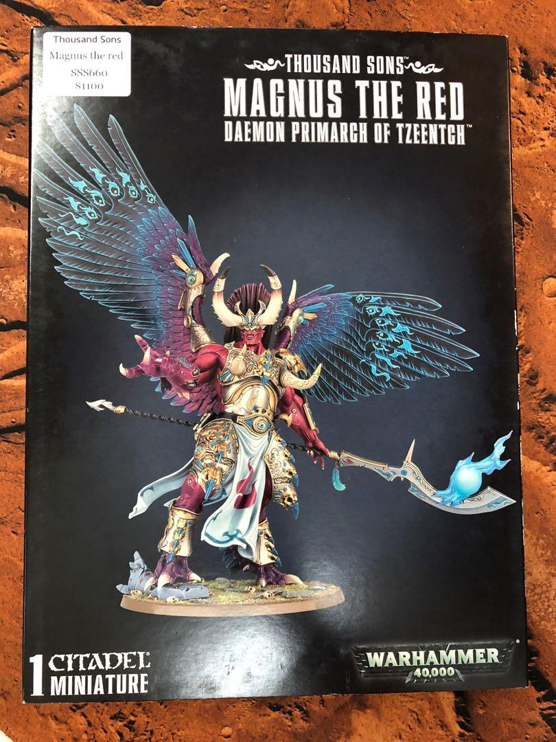 SSS660 Thousand Sons Magnus The Red Daemon Primarch of Tzeentch