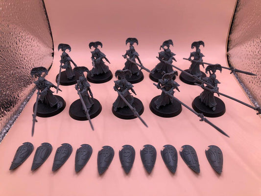 SSS634 AOS Vanari Auralan Wardens x10 (No Champion)