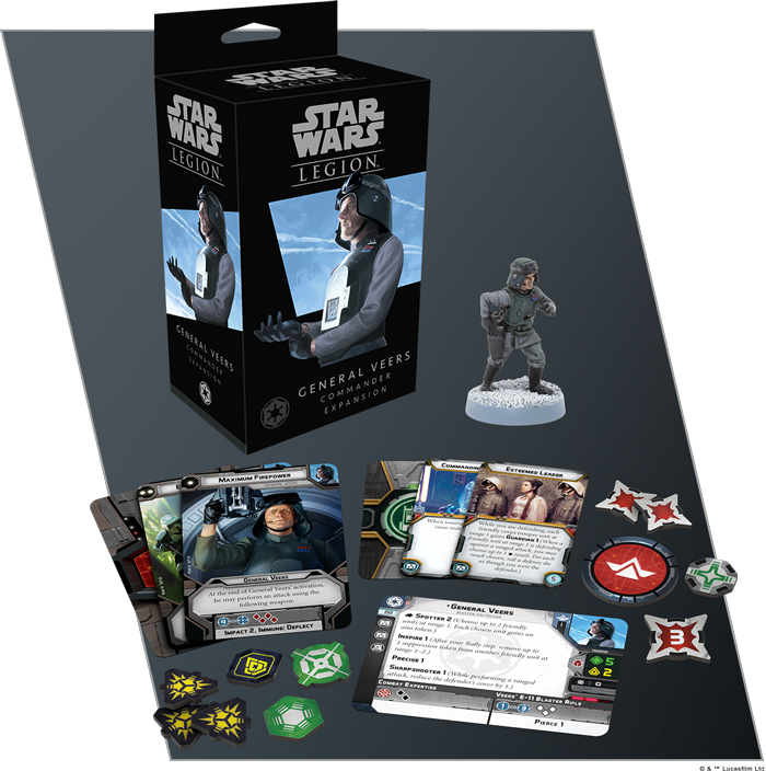 Star Wars Legion: GENERAL VEERS COMMANDER EXPANSION