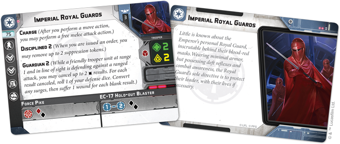 Star Wars Legion: Imperial Royal Guards