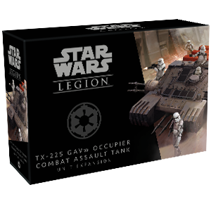 Star Wars Legion: TX-225 GAVW OCCUPIER COMBAT ASSAULT TANK UNIT EXPANSION