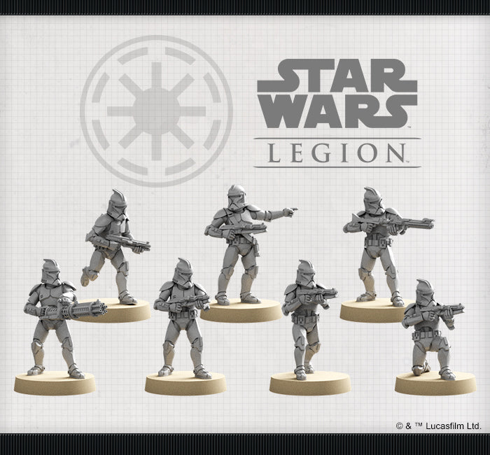 Star Wars Legion: Phase 1 Clone Troopers