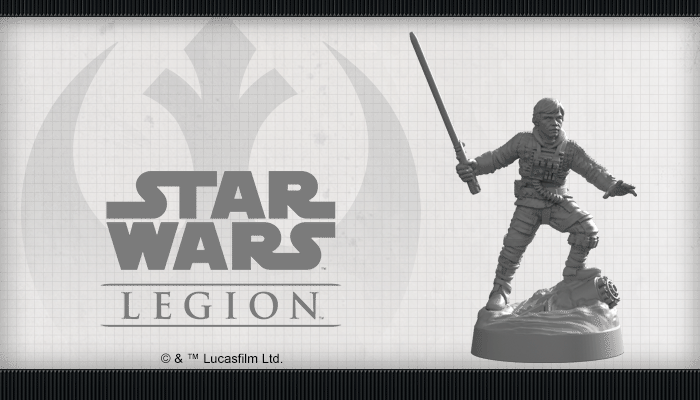 Star Wars Legion: (Limited) LUKE SKYWALKER COMMANDER EXPANSION