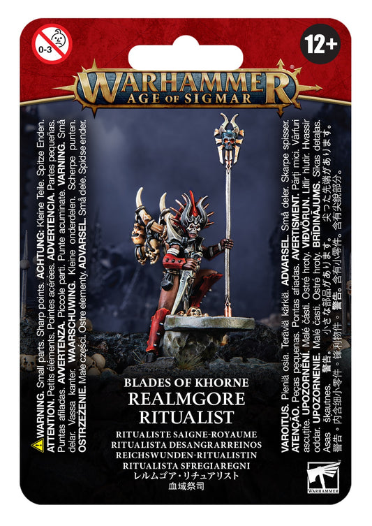 AOS BLADES OF KHORNE: REALMGORE RITUALIST