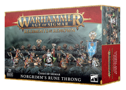 CITIES OF SIGMAR: NORGRIMM'S RUNE THRONG