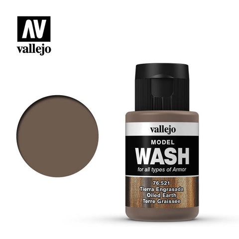 Vallejo - Model Wash Oiled Earth (76521)