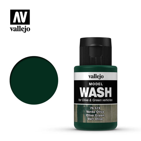 Vallejo - Model Wash Olive Green (76519)