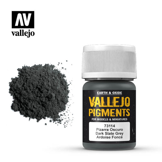 Vallejo - Pigment - Dark Slate Grey (73114)