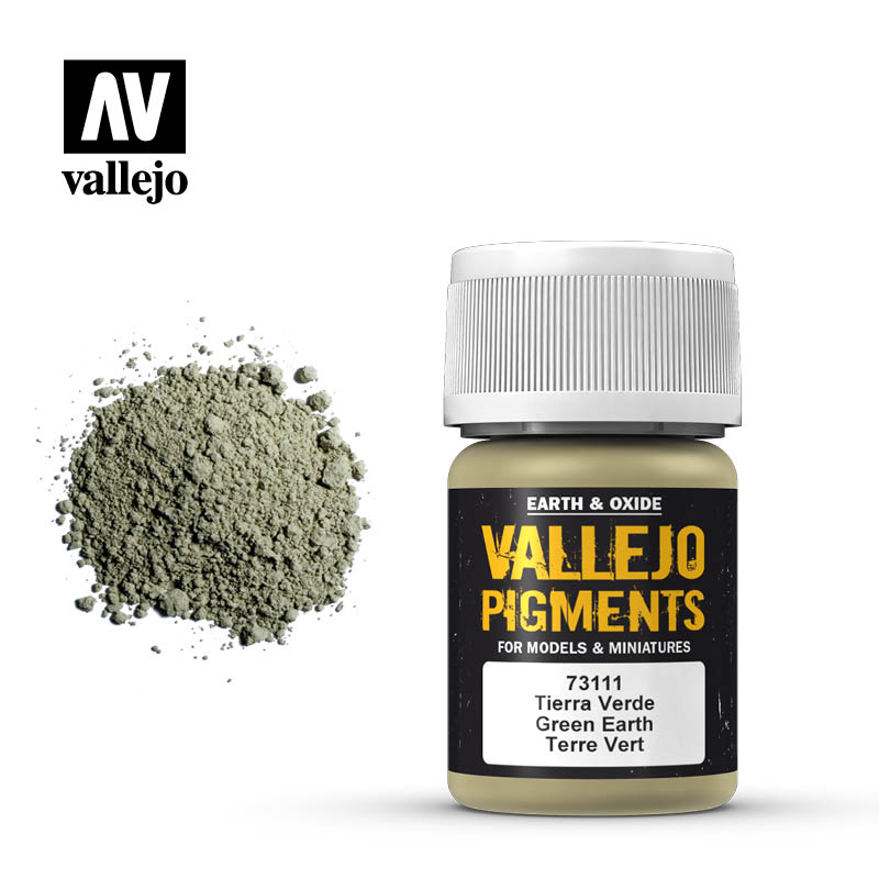 Vallejo - Pigment - Green Earth (73111)