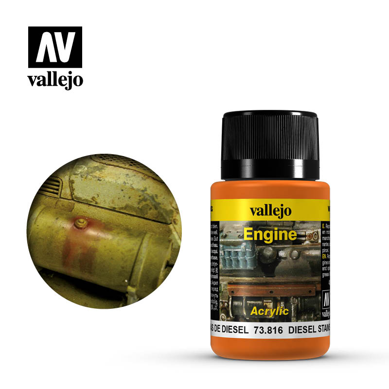 Vallejo - Weathering Effects - Diesel Stains (73816)