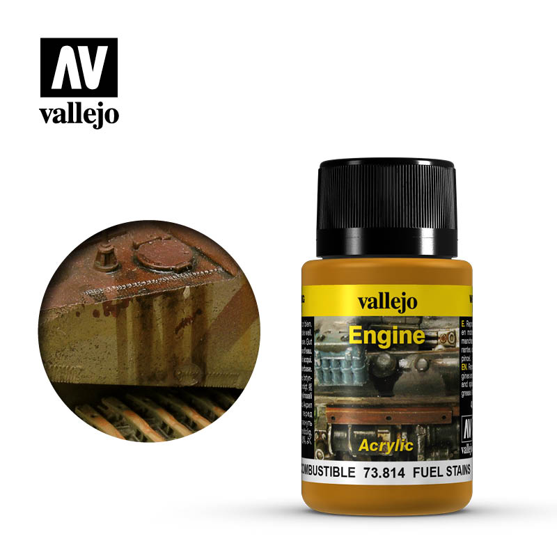 Vallejo - Weathering Effects - Fuel Stains (73814)